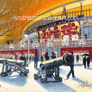 Arsenal, voetbalstadion, standaardposter, muurkunst Football Club FC, geschenken, memorabilia voor supporters