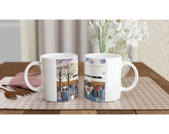Hereford. 11oz Football Club Mug: Edgar Street Stadium Supporter Memorabilia Gift Dishwasher Microwave Proof