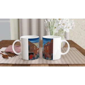 Crewe, Gresty Road Stadium White 11oz Ceramic Football Mug. Football Club FC Football Soccer Gifts, Alexandra Supporters Memorabilia
