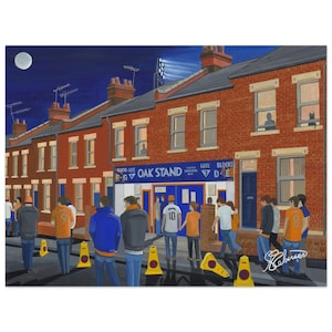 Luton, Kenilworth Rd Stadium, Superior Poster, Wall Art Football Club FC, Gifts, Town Supporters Memorabilia