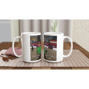1985 Snooker Final. Crucible, Sheffield. Memorabilia White 15oz Ceramic Mug. Ideal Gift For Any Snooker fan