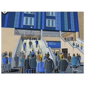 Wimbledon, Estadio Plough Lane, Póster estándar, Arte mural del FC Football, Regalos, Recuerdos para aficionados de los Dons