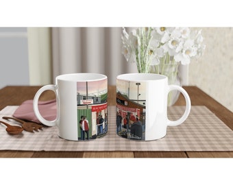 Woking. 11oz Football Club Mug: Kingfield Stadium Supporter Memorabilia Gift Dishwasher Microwave Proof