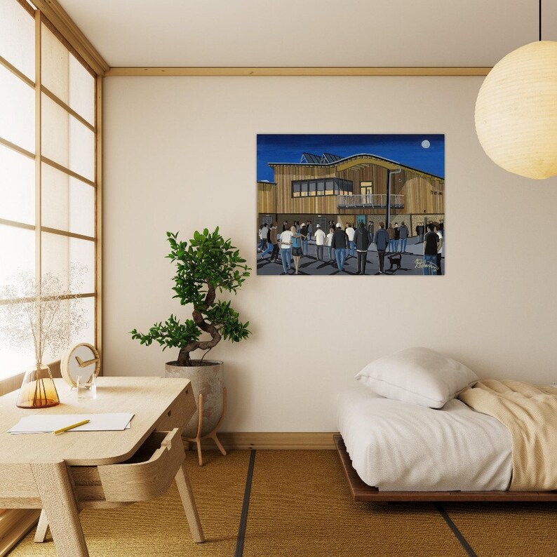 Dartford, Princes Park Stadium Museum Quality Football Matte Paper