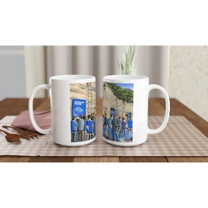 Chelsea, Stamford Bridge, White 15oz Ceramic Football Mug. Football Club FC Football Soccer Gifts, Blues Supporters Memorabilia