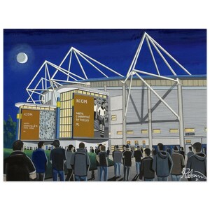 Hull, Rugby Stadium, Superior Poster, Wall Art Rugby Club Rugby Stadium Gifts, Black & Whites Supporters Memorabilia