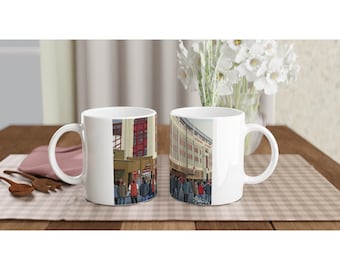 Arsenal. 11oz Football Club Mug: Retro Highbury Stadium Supporter Memorabilia Gift Dishwasher & Microwave Proof