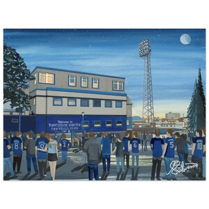 Southend, Roots Hall Stadium, Superior Poster, Wall Art Football Club FC, Gifts, United Utd Supporters Memorabilia