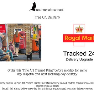 York C. Retro Bootham Crescent football stadium. Ready to hang framed & mounted City art print. Ideal wall art football club F.C memorabilia gift for birthdays, Christmas, Father’s Day. Perfect addition to any home or office. By artist Andrew Robinson.