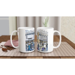Derby, Pride Pk Stadium White 15oz Ceramic Football Mug. Football Club FC Football Soccer Gifts, County Supporters Memorabilia