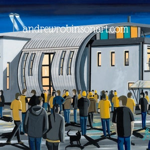 Slough, Arbour Pk Stadium, Standard Poster, Wall Art Football Club FC, Gifts, Town Supporters Memorabilia