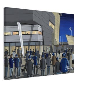 Sale, Rugby Stadium Canvas Print. Wall Art Rugby Club FC Rugby Stadium Gifts, Sharks Supporters Memorabilia