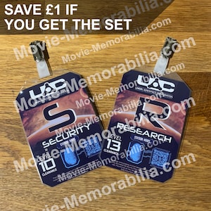 DOOM Cosplay Fan Art Union Aerospace Corporation ID Badge Free UK Postage