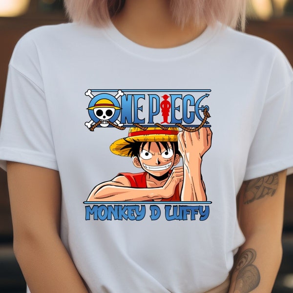 One Piece, One Piece Pirates, Monkey D. Luffy, Luffy Shirt, Anime Shirt, Anime T-shirt,Anime Lovers, Graphic Anime Tee,Japanese Anime Tees