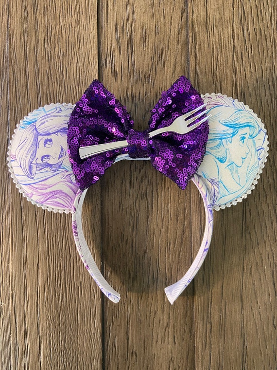 The Little Mermaid Minnie Mouse Ears - Etsy display picture 2