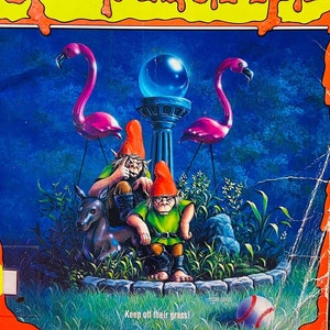 Revenge Of The Lawn Gnomes: Goosebumps #34 (vintage horror paperback)