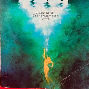 The Deep by Peter Benchley (vintage first edition hardcover book)