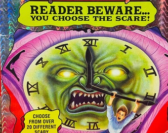 Tick Tock You’re Dead: Give Yourself Goosebumps You Choose The Scare #2 (vintage interactive horror paperback)
