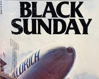 Black Sunday by Thomas Harris (vintage fiction paperback novel)