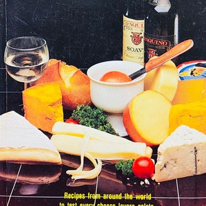 The International Cheese Recipe Book by Evoy Parry (vintage culinary paperback)