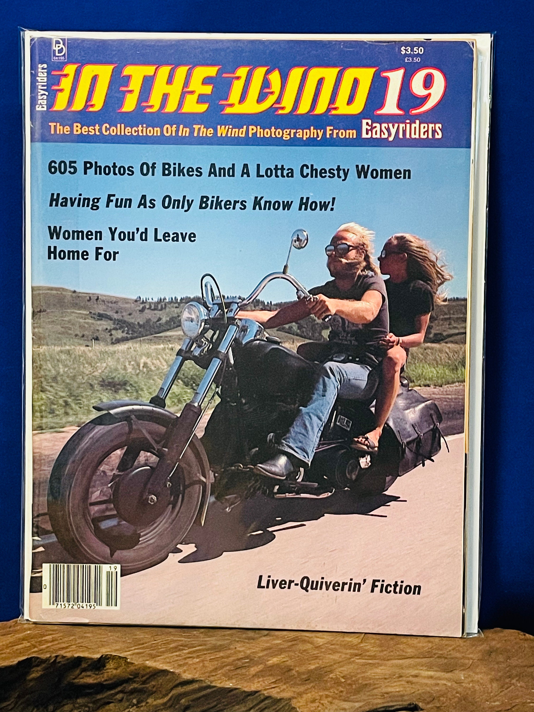 IN THE WIND イージーライダース 雑誌 ハーレー アメリカ バイカー in The Wind Magazine Easyriders Number 20 Summer 1985 Gut