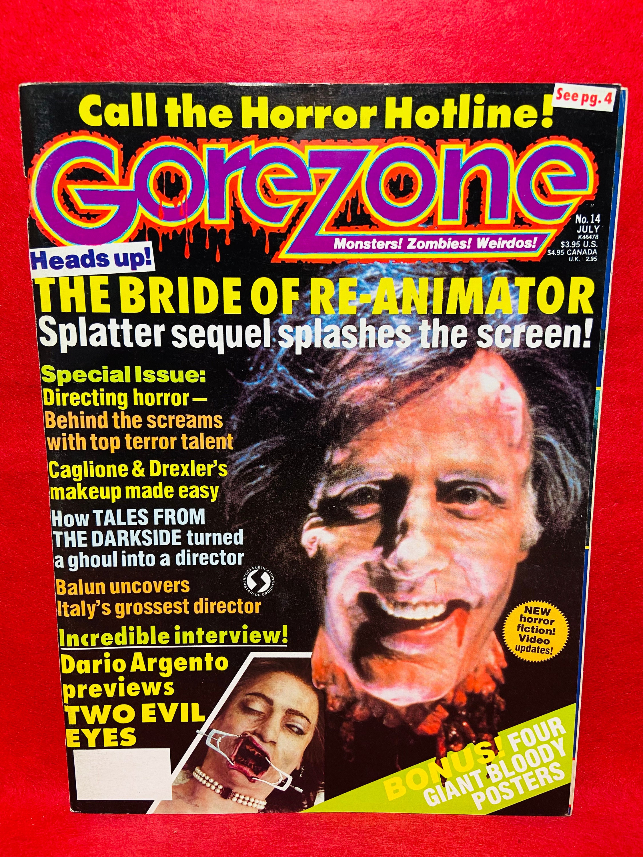 Gorezone #14-25 (vintage Horror Film Magazines) - Etsy