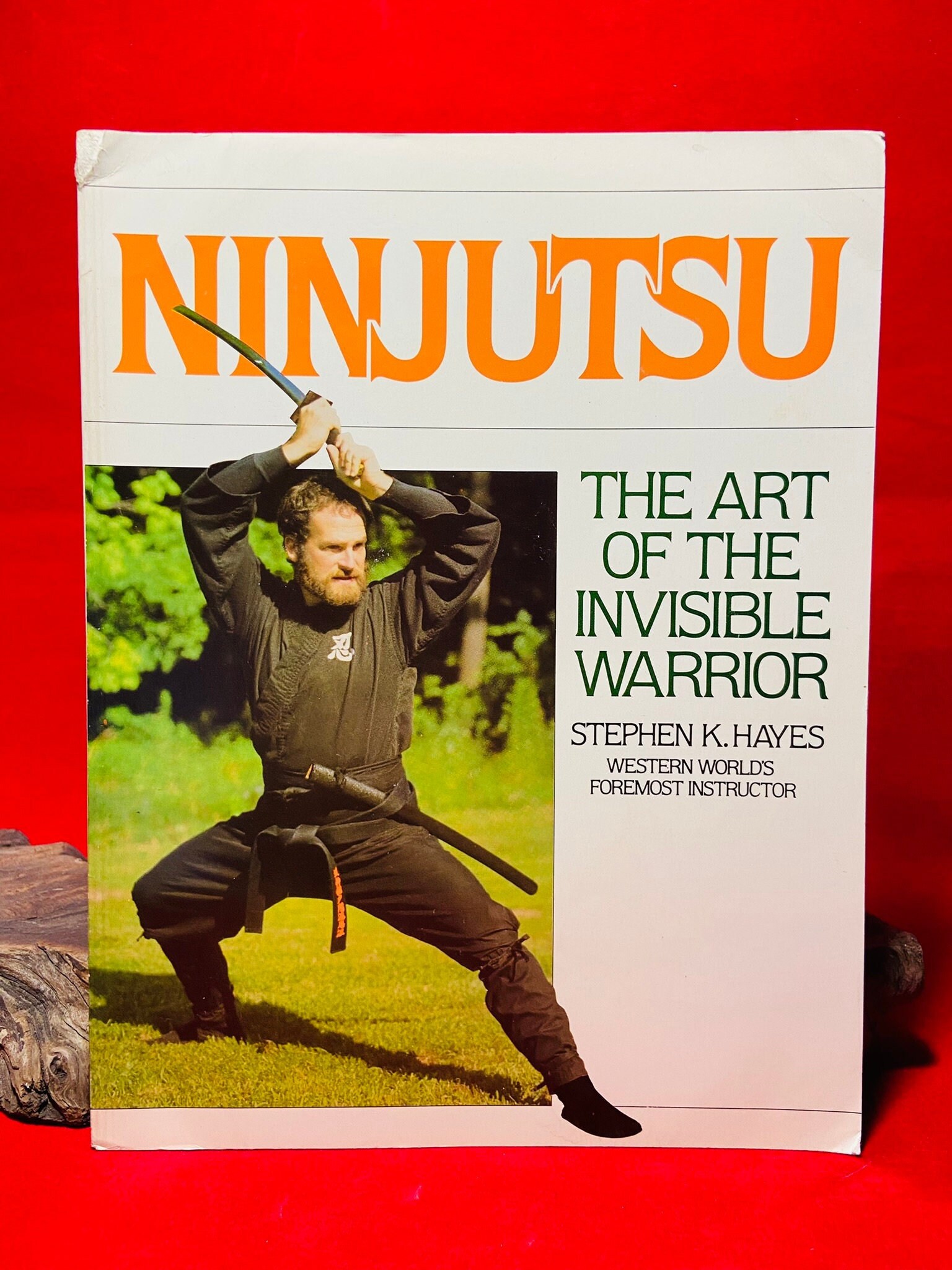 Ninjutsu by Stephen K. Hayes (vintage Martial Arts Instructional Book) -  Etsy, image size:1536x2048
