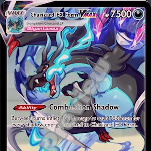 Charizard EX Form VMAX Pokemon Karte