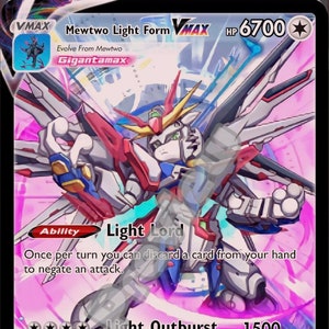 Carta Pokémon Mewtwo Forma Luz VMAX
