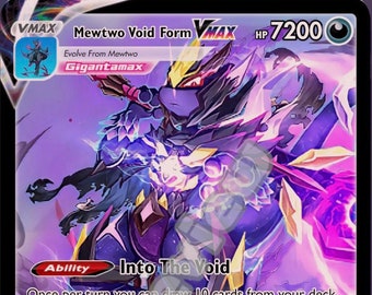 Mewtwo Void Form VMAX pokemon card