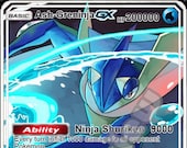 サトシゲッコウガGXポケモンカード - Etsy 日本