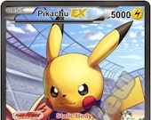 gmax pikachu pokemon card Amazon.com: Pokemon Vmax Card Set - Pikachu VMAX 44/185 & Pikachu V 43/185  - Vivid Voltage main image 0