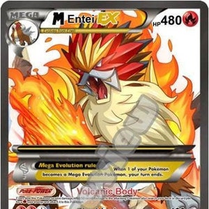Carte Pokémon M Entei Ex