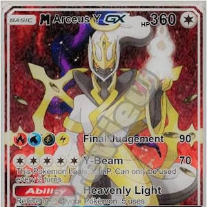 Carte Pokémon M Arceus Y GX