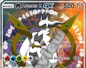 M Arceus Z GX Pokemon Card - Etsy
