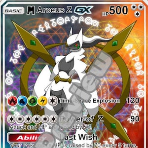 Arceus The Elemental Progenitor VMAX carte pokemon -  France