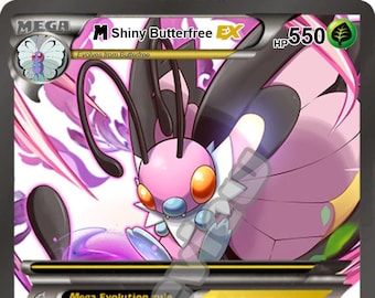 M シャイニーバタフリー Ex ポケモンカード - Etsy 日本 M シャイニーバタフリー Ex ポケモンカード - Etsy 日本
