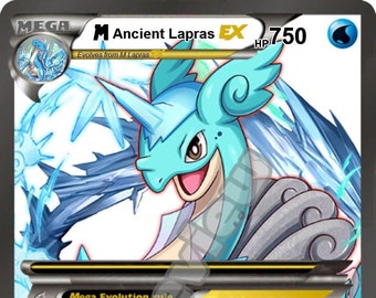 ポケモン - ラプラス 旧裏 ポケカ Pokemon Lapras M 古代ラプラス Ex ポケモンカード - Etsy 日本
