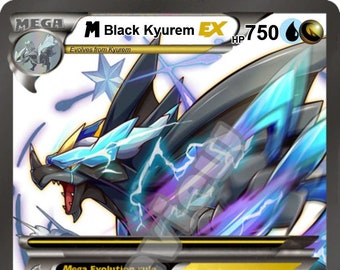 M ブラックキュレム EX GX ポケモンカード - Etsy 日本