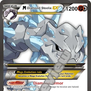 M Diamond Steelix ex-pokemonkaart