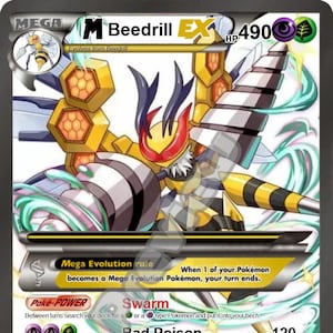 Carte Pokémon M Beedrill Ex