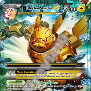 M Mecha Pikachu ex-Pokémonkaart