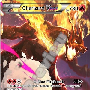 Charizard VMAX pokemon card