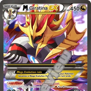 M Giratina Ex Pokemon-kaart