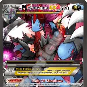 M Hydreigon Ex gx pokemon kaart