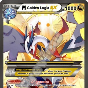 M Gouden Lugia Ex gx