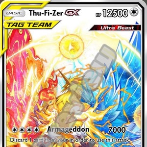 Moltres Zapdos Articuno Thu-Fi-Zer Vmax gx ex Vstar Ash Ketchum Gx pokemon card