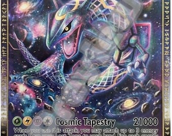 Rayquaza Ex Gx VMAX pokemon card