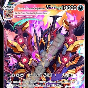Giratina Pesadelo Eterno VMAX