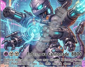 Cyber Mewtwo VMAX GX pokemon card
